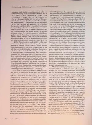Vorschauseite 5: Mitbestimmung bei ressortübergreifenden Besoldungsregelungen