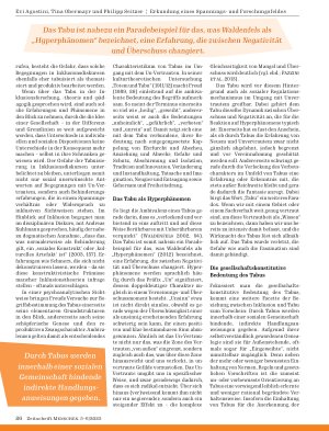 Vorschauseite 4: Tabu und Inklusion: Erkundung eines Spannungsund Forschungsfeldes