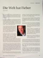 Vorschauseite 1: Die Welt hat Fieber.