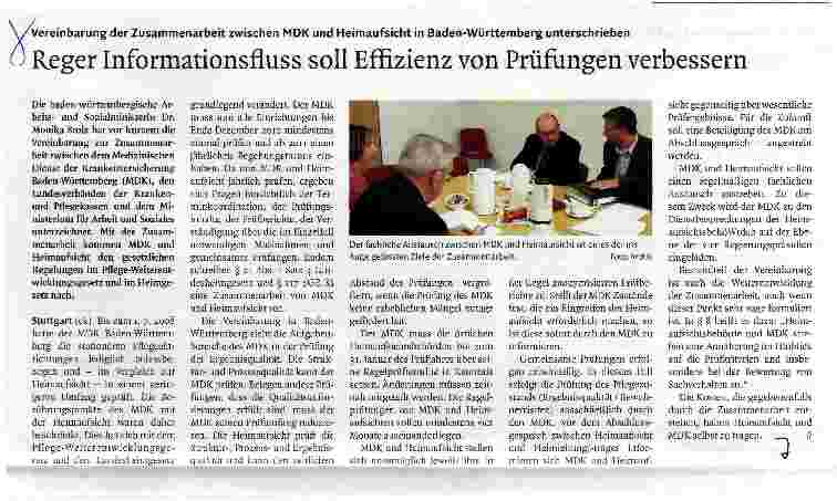 Vorschauseite 1: Reger Informationsfluss soll Effizienz von Prüfungen verbessern