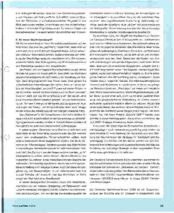 Vorschauseite 5: Gemeinsame Stellungnahme zur Konsultation „EU 2020