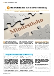 Vorschauseite 1: Mindestlohn für 24-Stunden-Betreuung