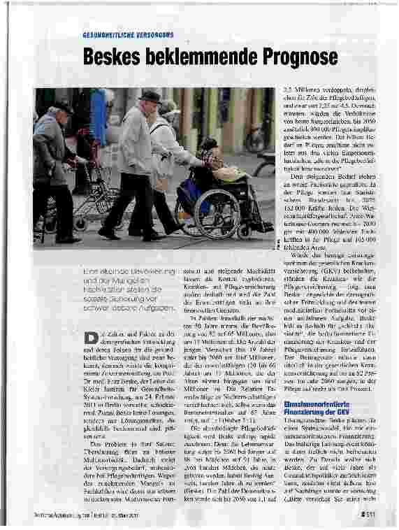 Vorschauseite 1: Beskes beklemmende Prognose