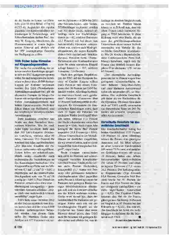 Vorschauseite 2: Versorgungslücken und Innovationen