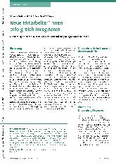 Vorschauseite 1: Neue Mitarbeiter*innen erfolgreich integrieren