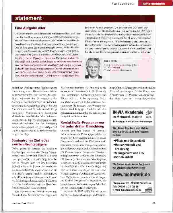 Vorschauseite 2: Wer Fachkräfte will, muss Vereinbarkeit bieten