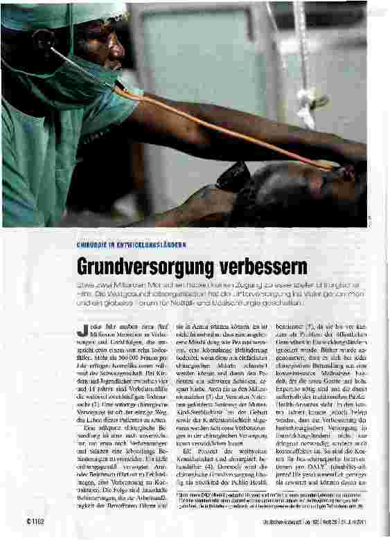 Vorschauseite 1: Grundversorgung verbessern