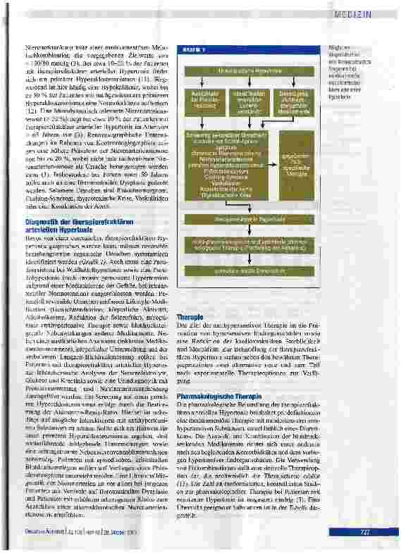 Vorschauseite 3: Behandlungsstrategien bei therapierefraktärer arterieller Hypertonie