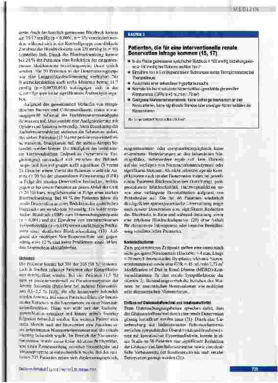 Vorschauseite 5: Behandlungsstrategien bei therapierefraktärer arterieller Hypertonie