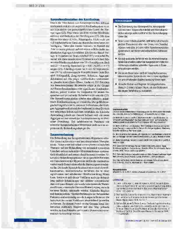 Vorschauseite 6: Behandlungsstrategien bei therapierefraktärer arterieller Hypertonie