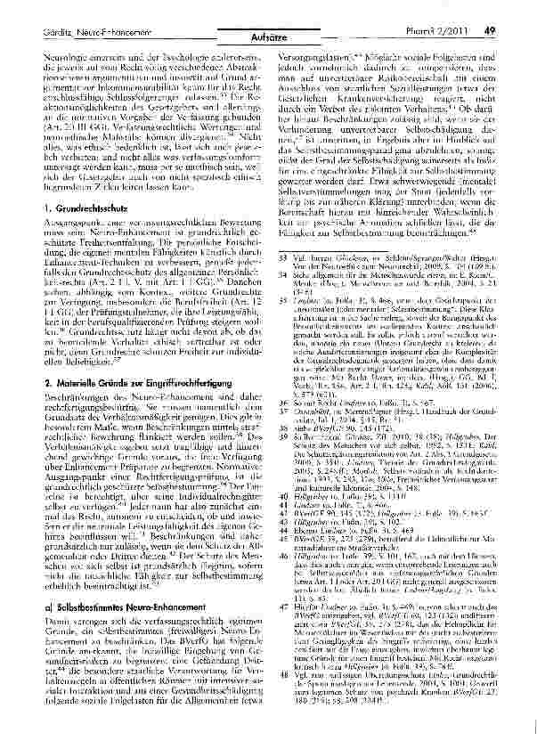 Vorschauseite 4: Pharmakologisches Neuro-Enhancement als Rechtsproblem