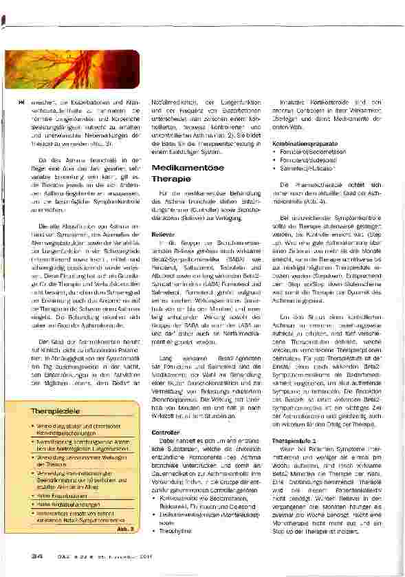 Vorschauseite 5: Asthma bronchiale