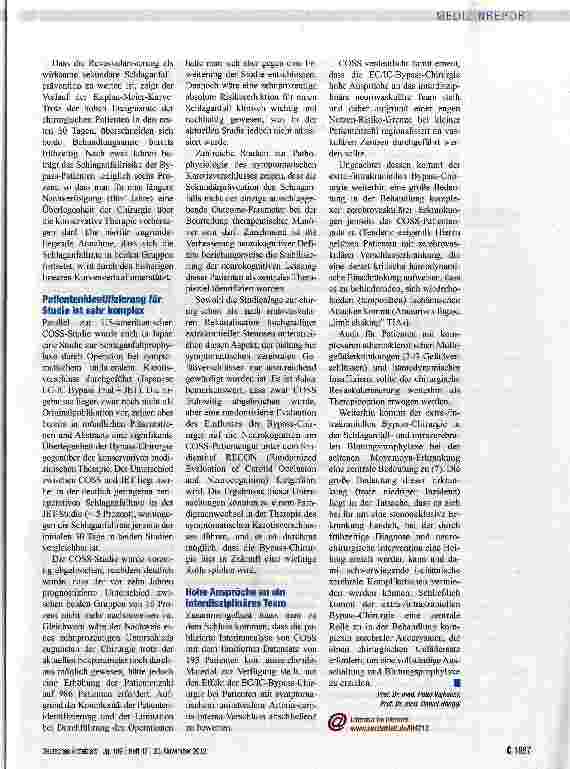 Vorschauseite 2: Zu Unrecht totgesagt