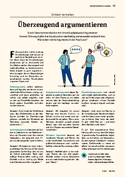 Vorschauseite 1: Überzeugend argumentieren