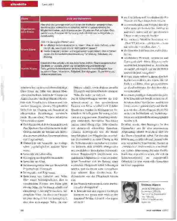 Vorschauseite 3: Auch alte Menschen wünschen Nähe