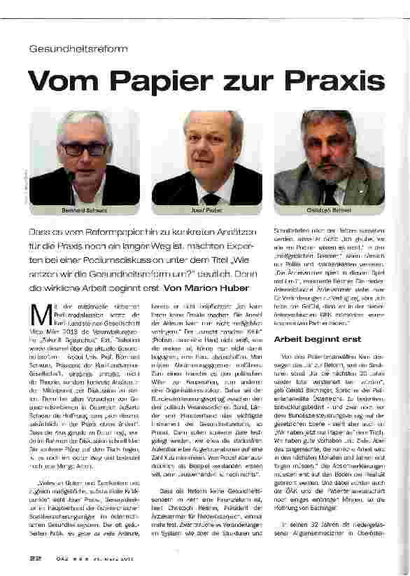 Vorschauseite 1: Vom Papier zur Praxis