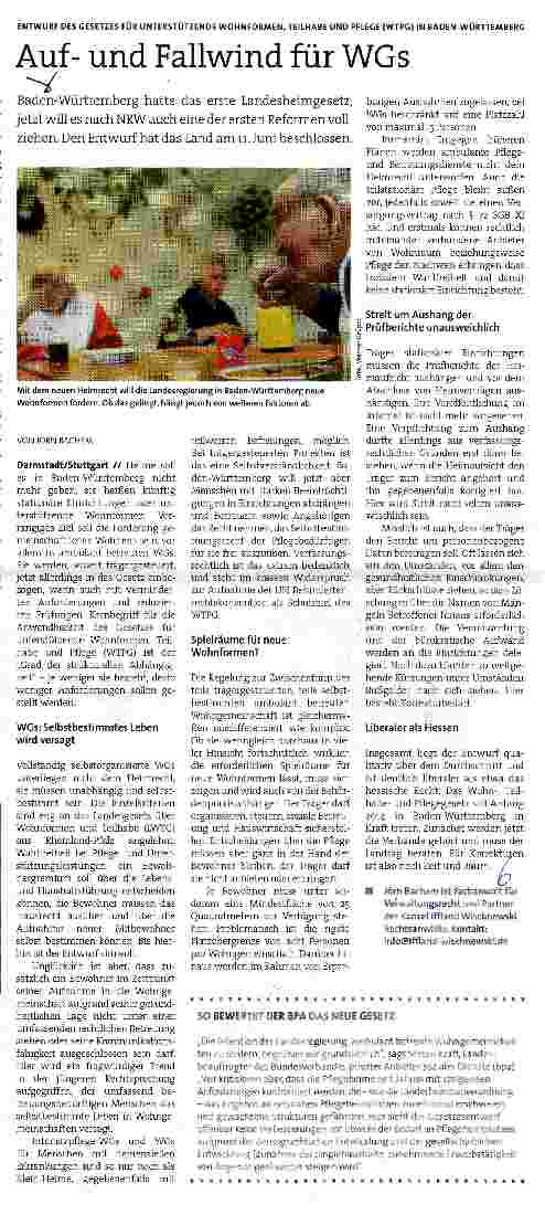 Vorschauseite 1: Aufund Fallwind für WGs
