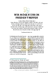 Vorschauseite 2: Wir mögen uns im Frieden treffen.