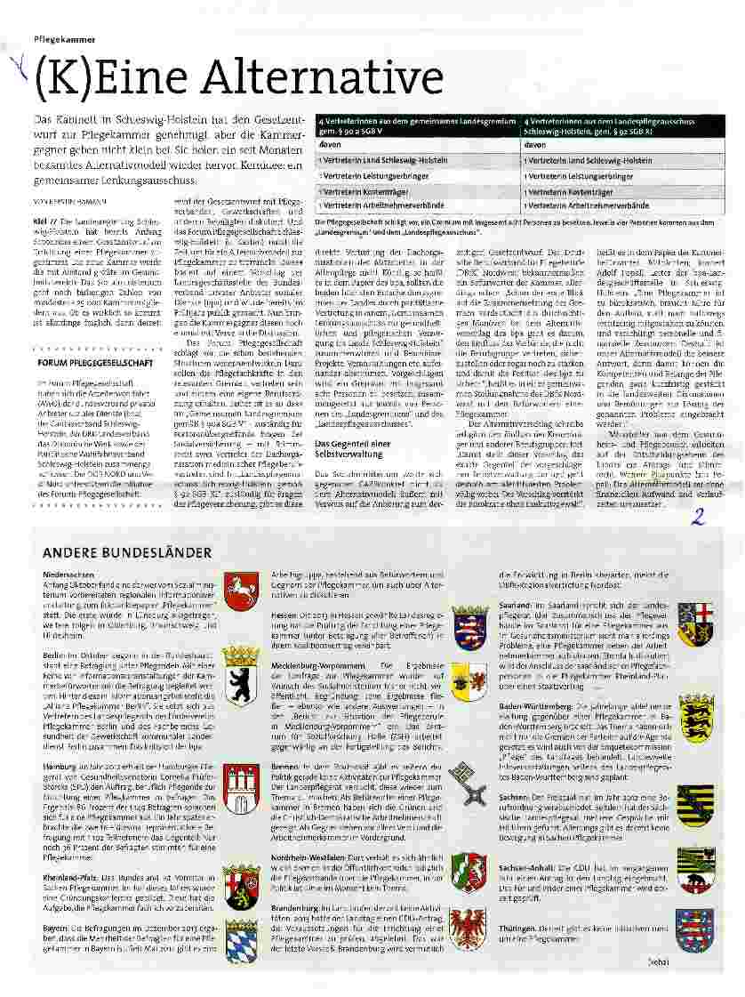 Vorschauseite 1: (K)Eine Alternative