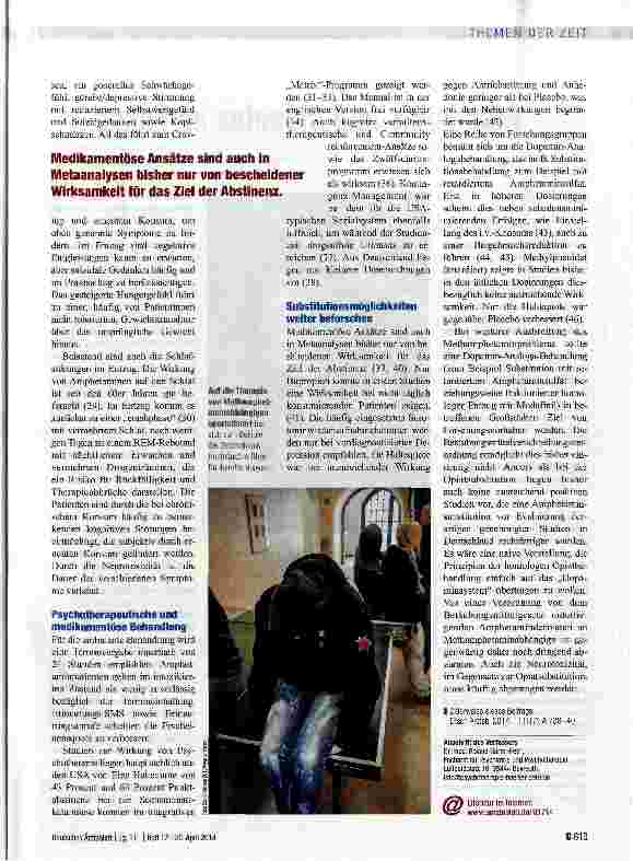 Vorschauseite 3: Enormes Suchtpotenzial