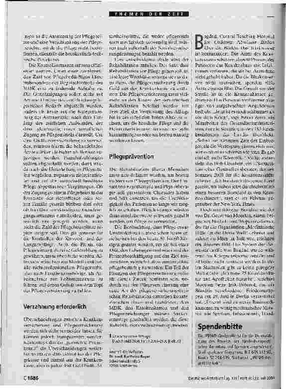 Vorschauseite 4: Rezepte zur Genesung-Erfahrungen zehn Jahre nach dem Start