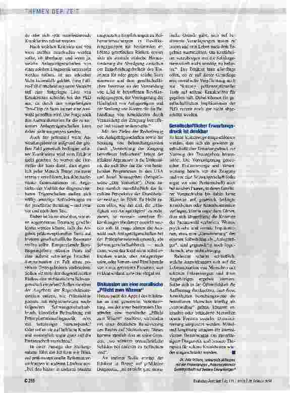 Vorschauseite 2: Diagnostik mit Fragezeichen
