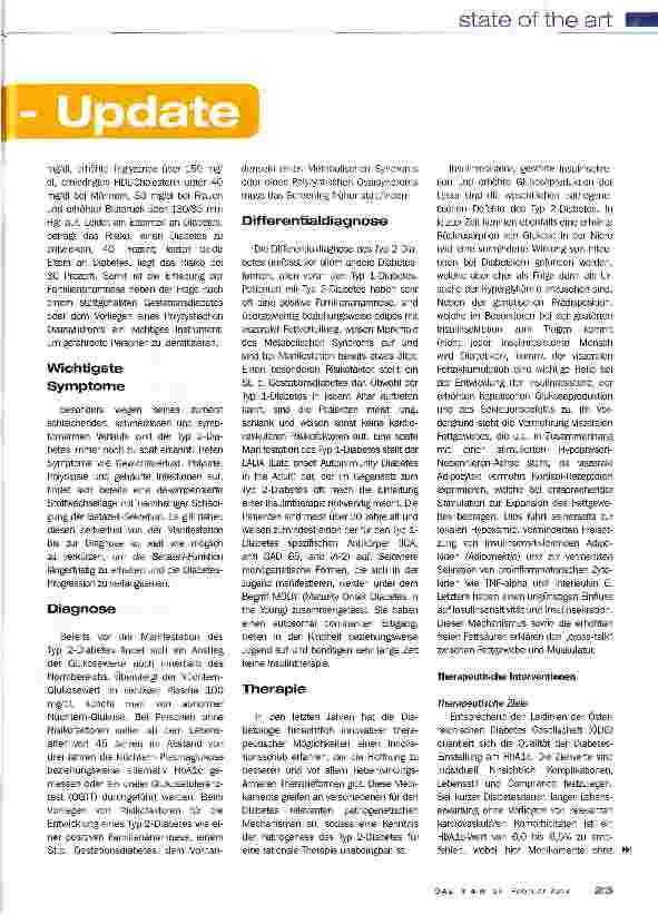 Vorschauseite 2: Diabetes mellitus Typ 2