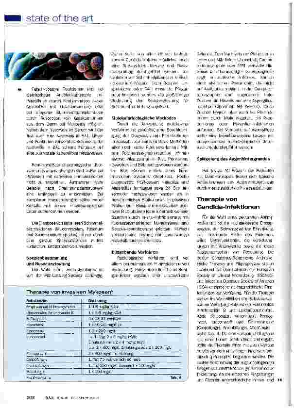 Vorschauseite 5: Pilzerkrankungen: Diagnose und Therapie für die Praxis