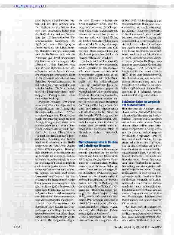 Vorschauseite 2: Letztendlich keine Aufwertung der Homöopathie