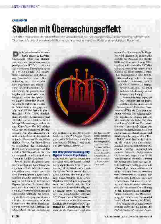 Vorschauseite 1: Studien mit Überraschungseffekt