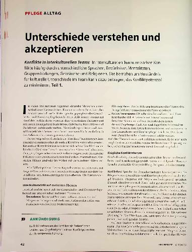 Vorschauseite 1: Unterschiede verstehen und akzeptieren