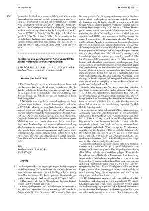 Vorschauseite 6: Eigenbedarfskündigung bei Gefahr eines Suizids des Mieters
