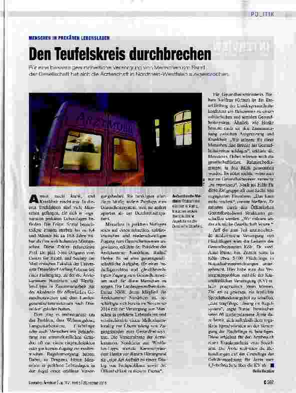 Vorschauseite 1: Den Teufelskreis durchbrechen