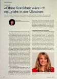 Vorschauseite 1: "Ohne Krankheit wäre ich vielleicht in der Ukraine"