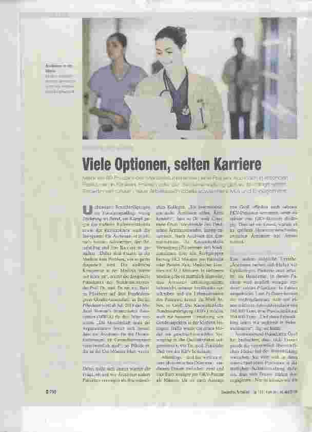 Vorschauseite 1: Viele Optionen, selten Karriere