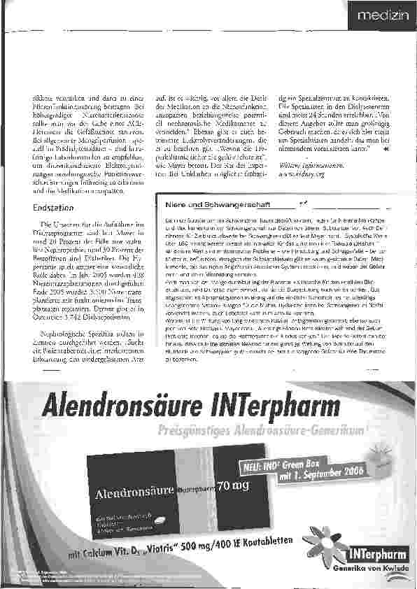 Vorschauseite 4: Niere und Hypertonie - Die Gefahr steigt