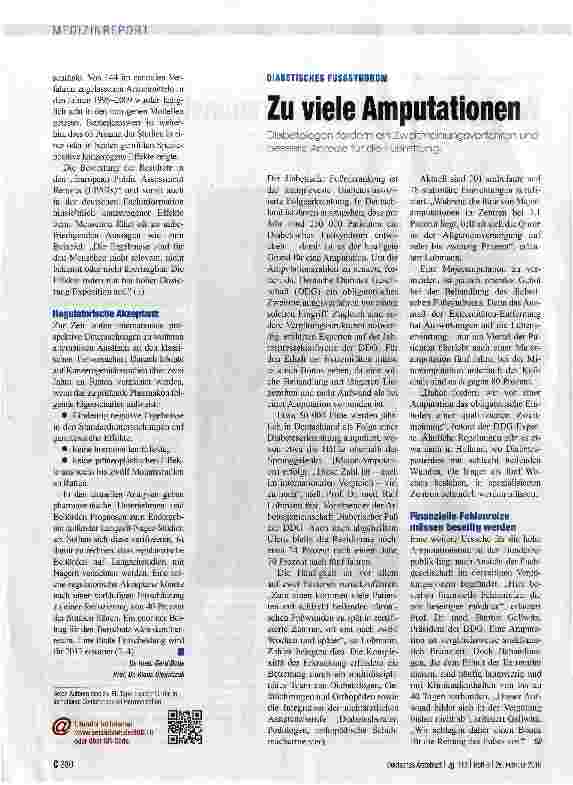 Vorschauseite 2: Weniger Studien und Versuchstiere