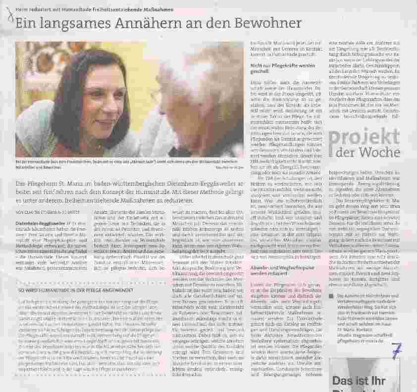 Vorschauseite 1: Ein langsames Annähern an den Bewohner
