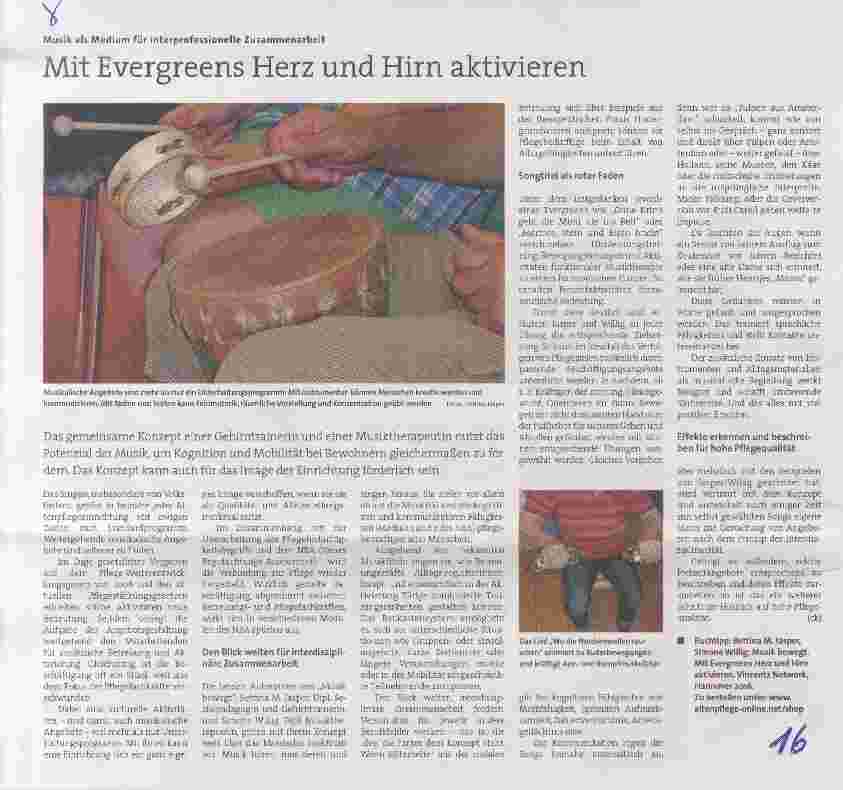 Vorschauseite 1: Mit Evergreens Herz und Hirn aktivieren