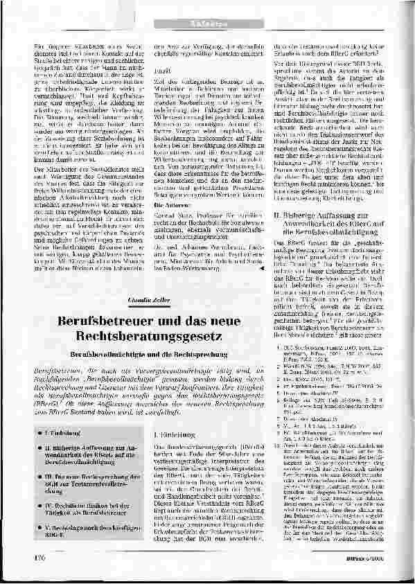 Vorschauseite 4: Wann ist der Wille frei? - Die Laienbeurteilung als Hilfestellung für die rechtliche und medizinische Urteüfindung zu § 1896 Abs. la BGB