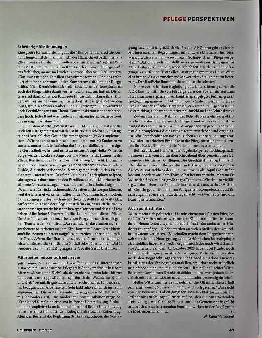 Vorschauseite 2: Arbeiten mit den Familien