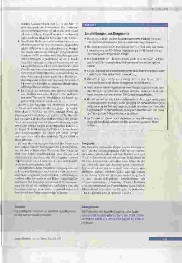 Vorschauseite 4: Latente Hypothyreose des Erwachsenen