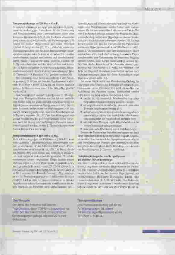 Vorschauseite 6: Latente Hypothyreose des Erwachsenen