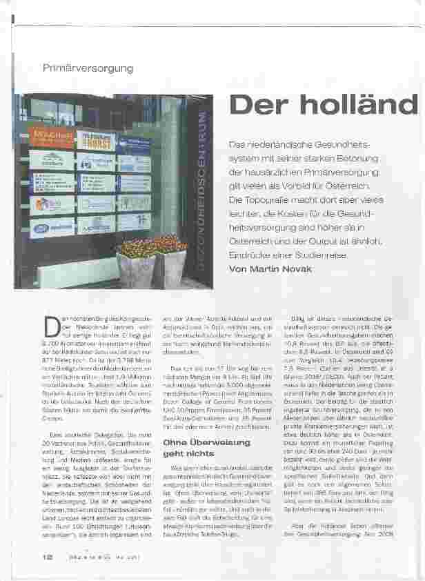 Vorschauseite 1: Der holländische Patient
