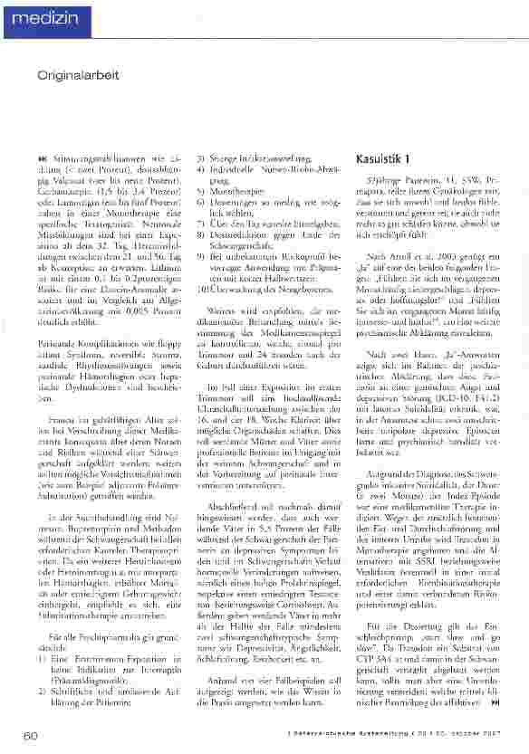 Vorschauseite 3: Psychopharmaka in der Schwangerschaft