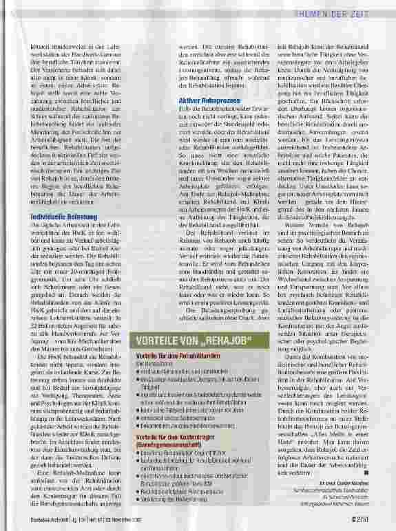 Vorschauseite 2: Schneller zurück in den Alltag