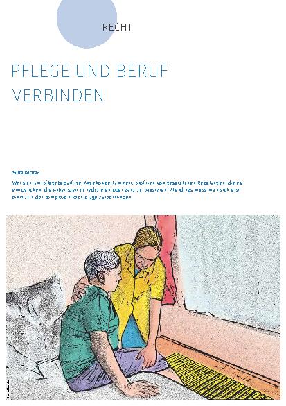 Vorschauseite 1: Pflege und Beruf verbinden