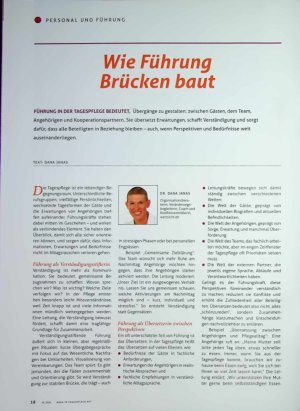 Vorschauseite 1: Wie Führung Brücken baut