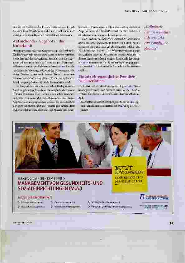 Vorschauseite 2: Frühe Hilfen für Mütter mit Fluchterfahrung