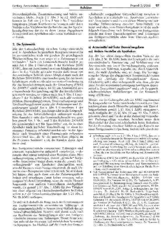 Vorschauseite 2: Arzneimitteleinheiten, Packungseinheiten und Teilmengen (Teil 2)